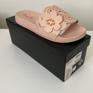 Nanette Lepore Maria Sandals in Dusty Pink